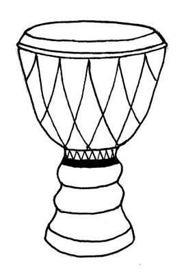 2  Djembe africain dessin StuartM